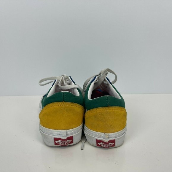 Vans Old Skool Low Skateboarding Shoes Multi Color Mens 6 Womens 7.5 - Picture 4 of 6